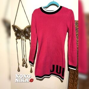 Juicy Couture Knit Sweater Dress - Size Medium